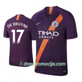 Manchester City Dres De Bruyne 17 Treći 2018/19 Kratkih Rukava